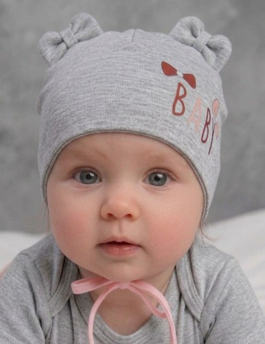 Czapka dla dziewczynki z wiązaniem baby (3).jpg