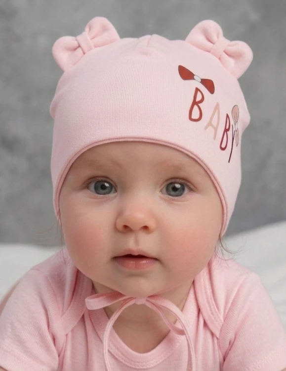 Czapka dla dziewczynki z wiązaniem baby (2).jpg