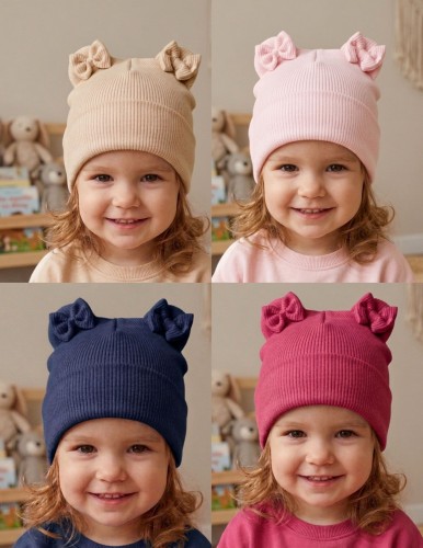 Czapka prążkowana z kokardkami (7).jpg