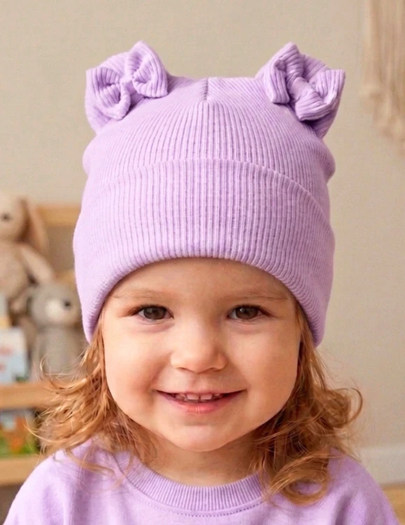 Czapka prążkowana z kokardkami (6).jpg