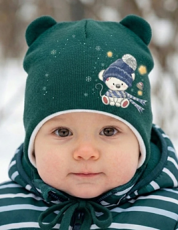 Zimowa czapka z misiem dla chłopca (5).jpg